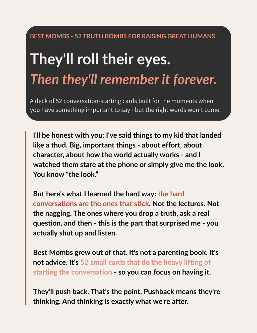 Best Mombs Cards